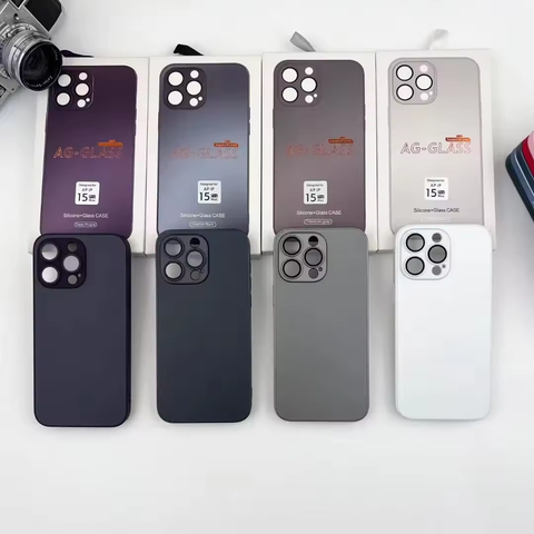 Capa Case Para iPhone Vidro Ag-glass