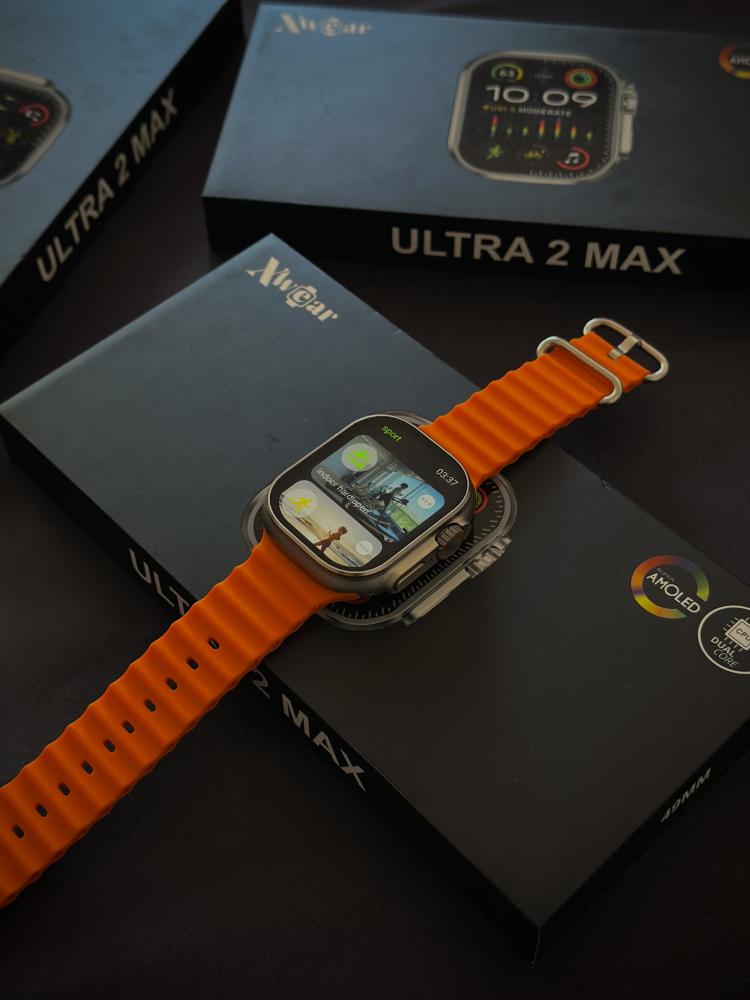 Ultra 2 Max - Tela Amoled, Função 2 Gestos E Cpu Dual Core