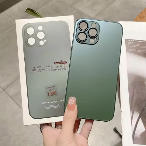 Capa Case Para iPhone Vidro Ag-glass